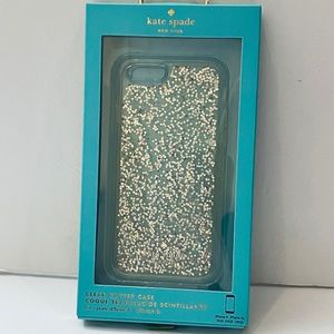 New Kate Spade iPhone 6 6s iPhone GLITTER Case